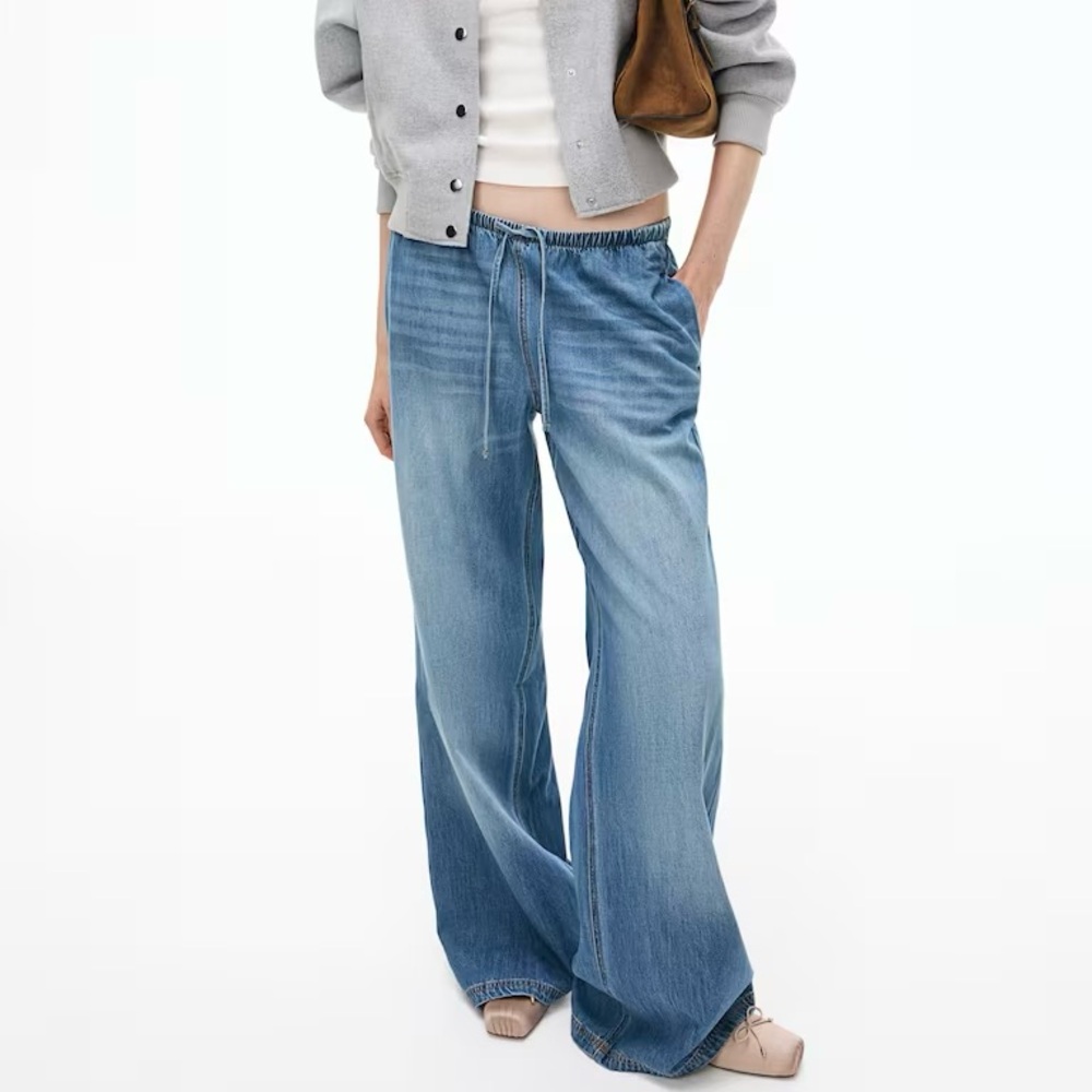 Drawstring Jeans